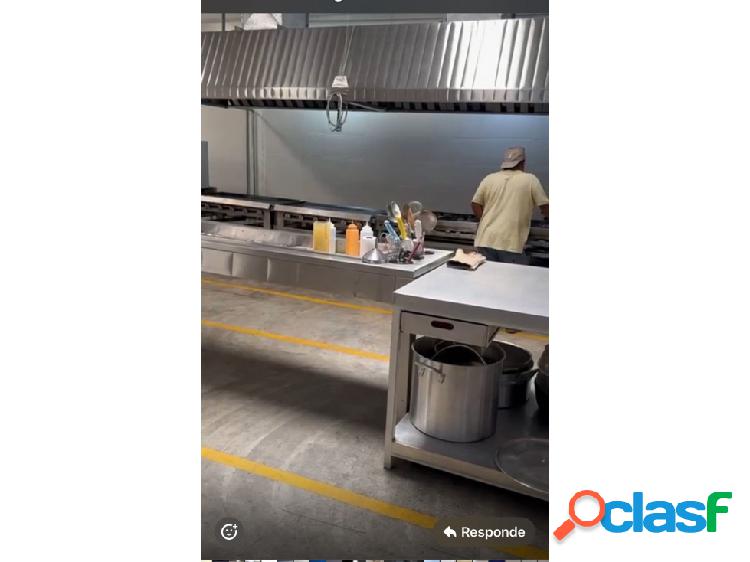 Comedor industrial para tus recetas o para tu equipo trabajo