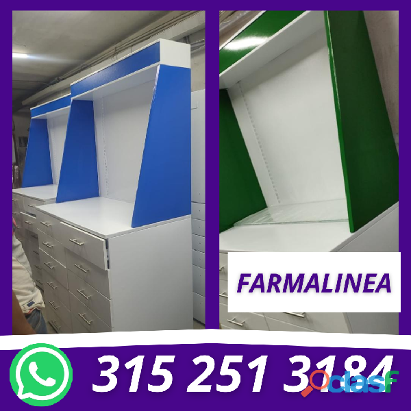 MOBILIARIO PARA DROGUERÍA Y FARMACIA BUCARAMANGA