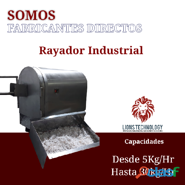 RAYADOR INDUSTRIAL PARA COCO