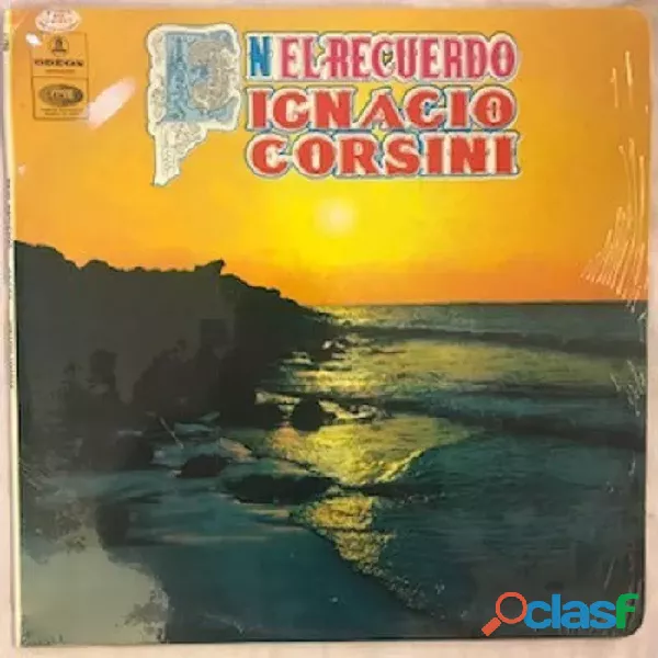 En El Recuerdo Ignacio Corsini Tango Lp