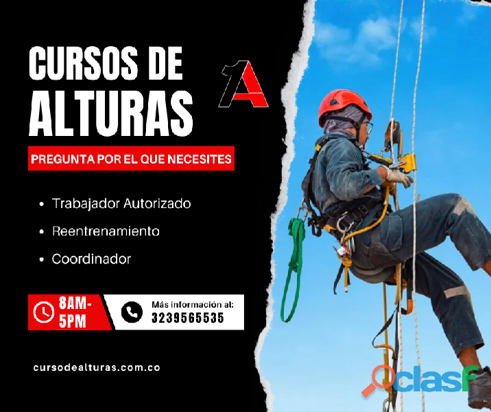 ¡Trabaja en alturas sin miedo! Curso completo de seguridad.