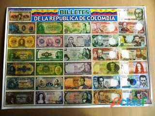 COMPRO ESTAMPILLAS COLOMBIA BILLETES MONEDAS PLATA ANTIGUAS