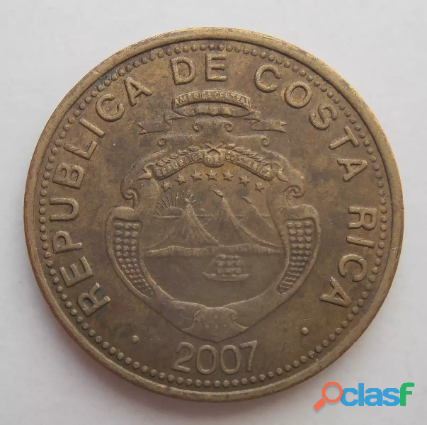 Costa Rica 25 Colones 2007