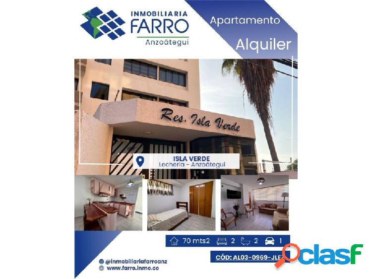 EN ALQUILER APTO. ISLA VERDE EN LECHERIA AL03-0969-JLEZ