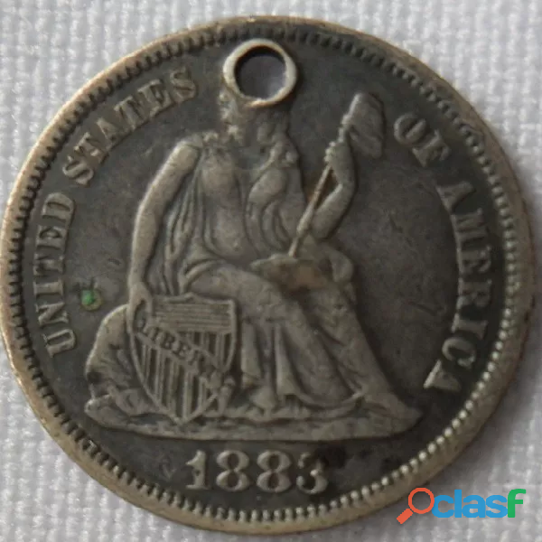 MONEDA TOKEN ESTADOS UNIDOS dime liberty seated 1883? TOKEN