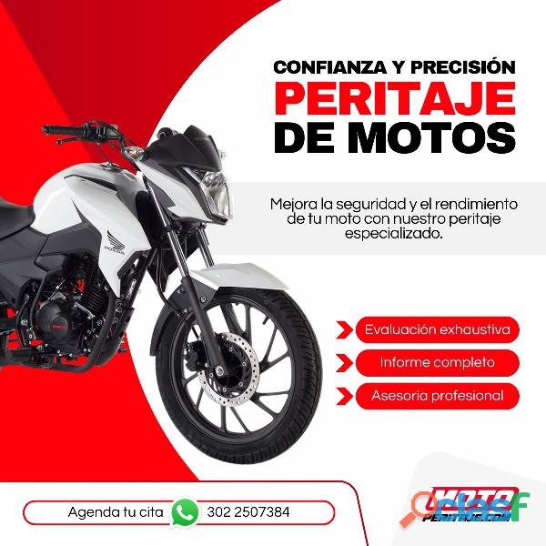 Peritajes de motos en bogotá