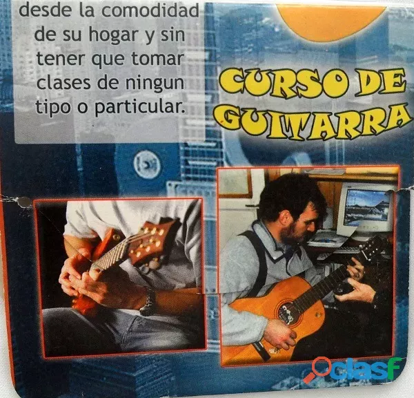 Dvd Curso De Guitarra Aprende A Tocar Instrumentos Musicales