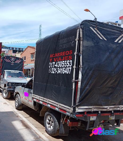 Acarreos, mudanzas , escombros, local y nacional