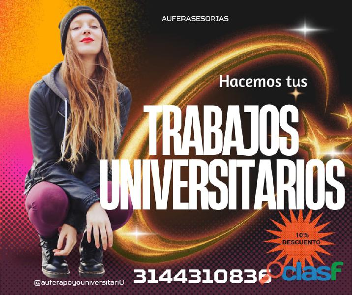 Se hacen tesis de grado y trabajos universitarios con normas