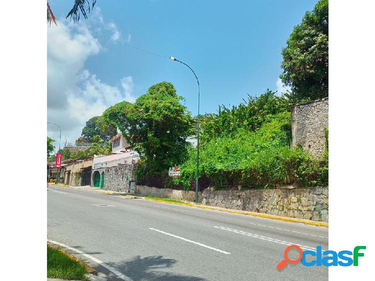 Terreno en Av principal de Macaracuay, Caracas